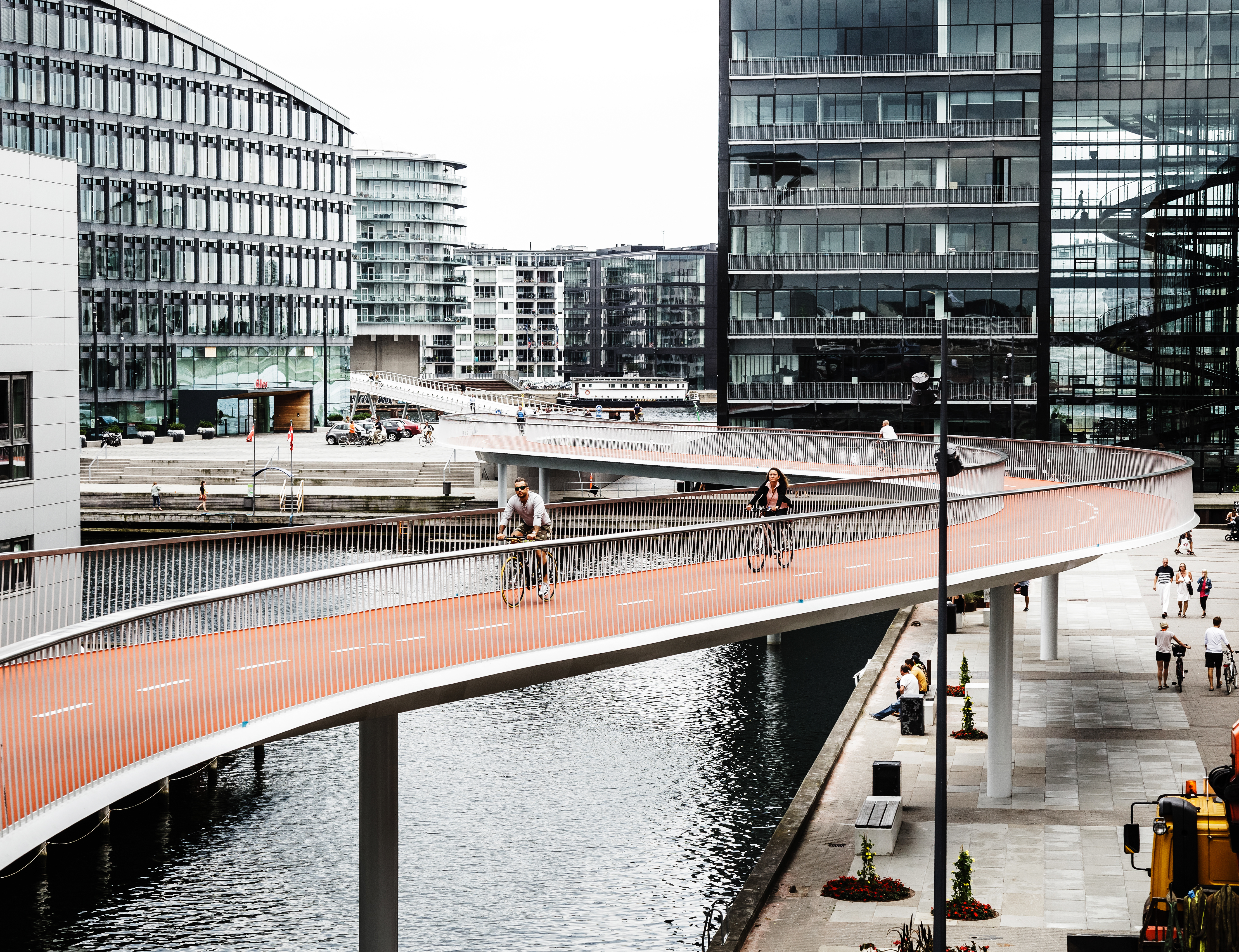 Photo of The Bicycle Snake by Dissing+Weitling. Photo Credit: Rasmus Hjortshøj.