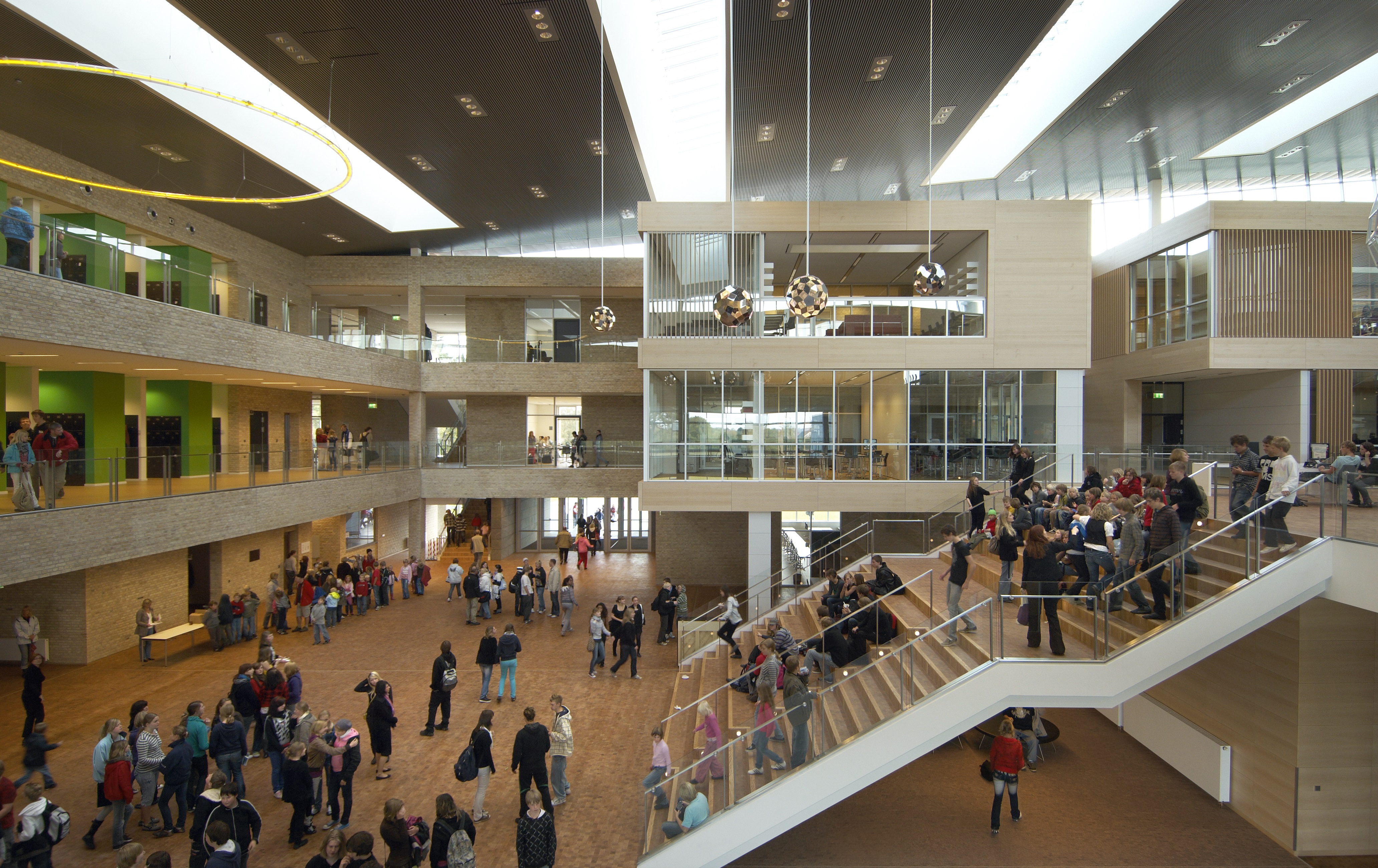 Photo of A.P. Møller School by C.F. Møller Architects. Photo credit: Paul Ib Henriksen.