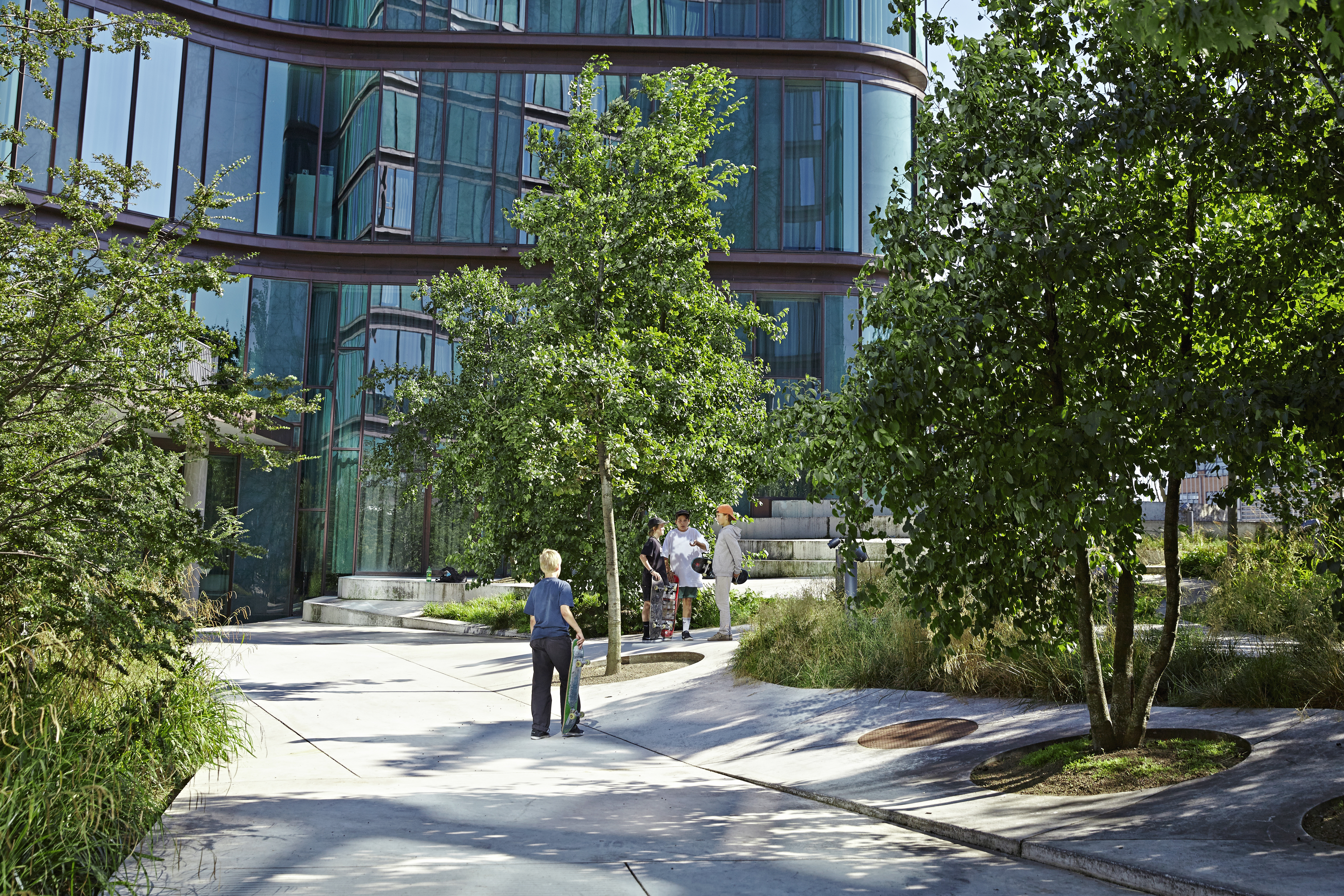 Photo of The City Dune – SEB Bank by SLA Architects. Photo credit: Jens Lindhe