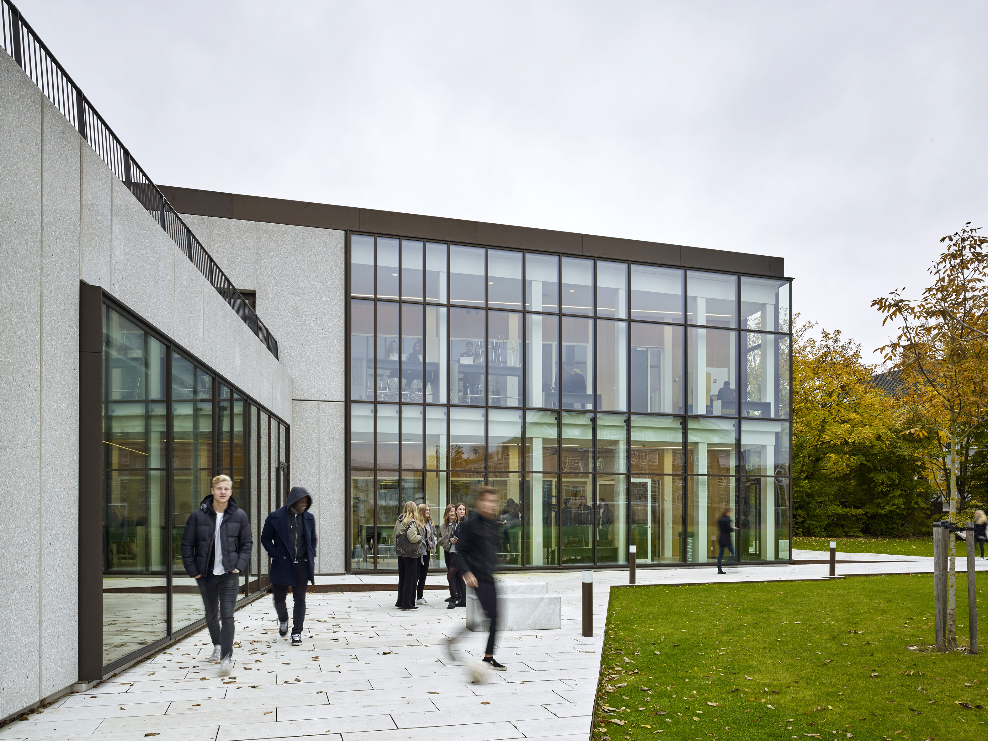 Rønnow Arkitekter, Øregaard Gymnasium, nyt innovationshus fra 2014