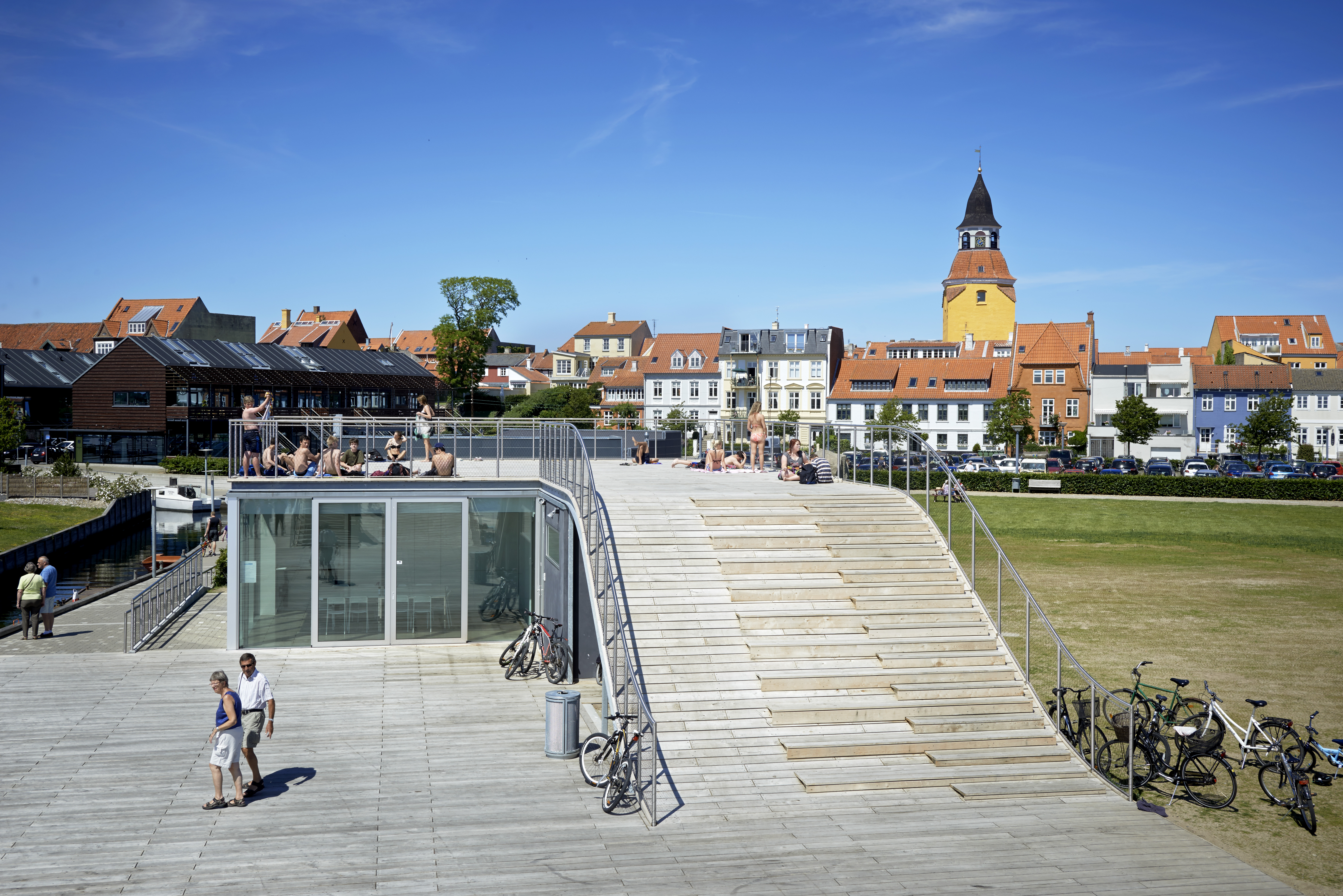 Foto: CREO ARKITEKTER Faaborg Havnebad, CREO, JDS & KLAR. Foto: CREO ARKITEKTER