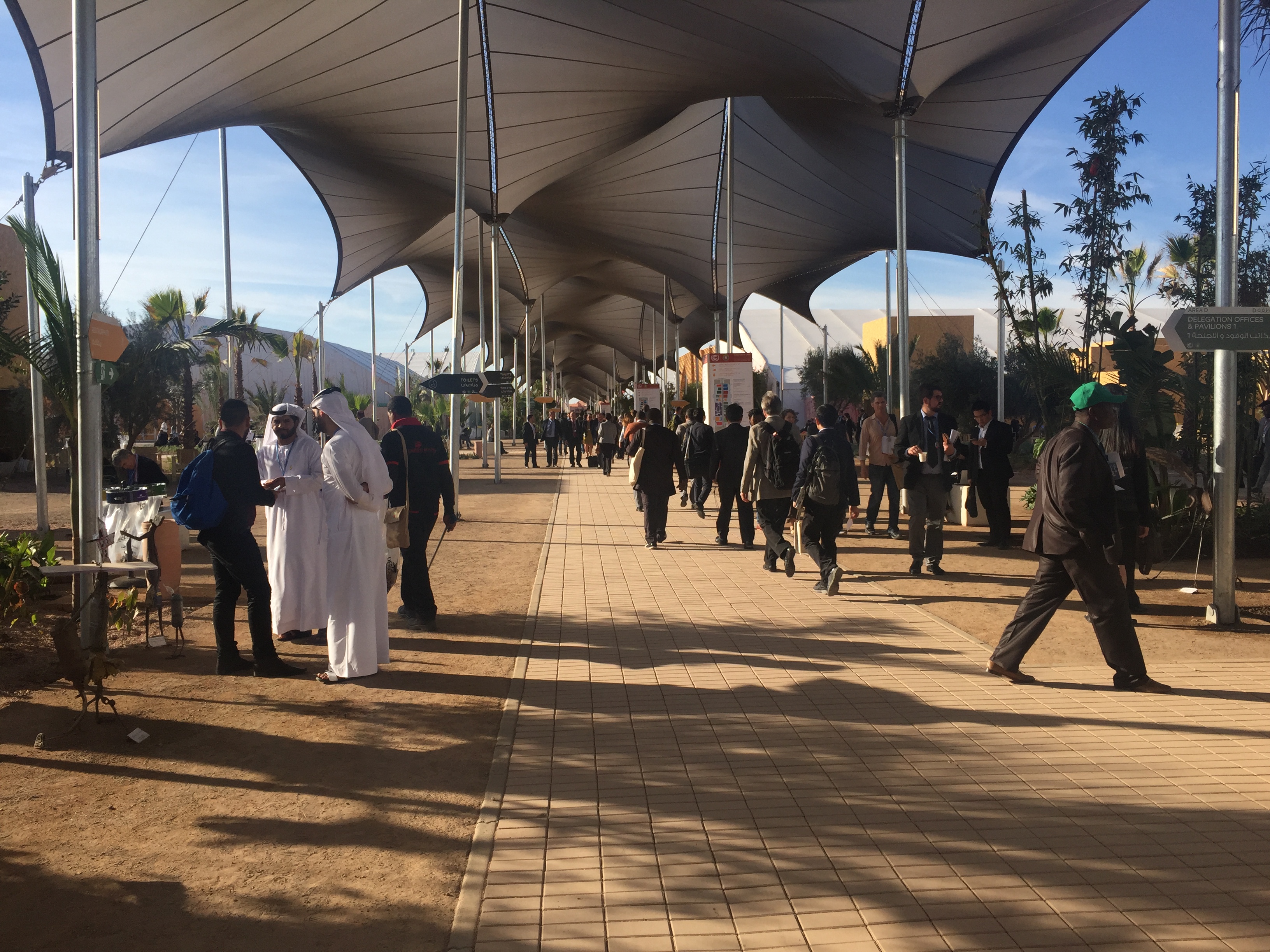 Blue Zone - COP22, Marrakesh