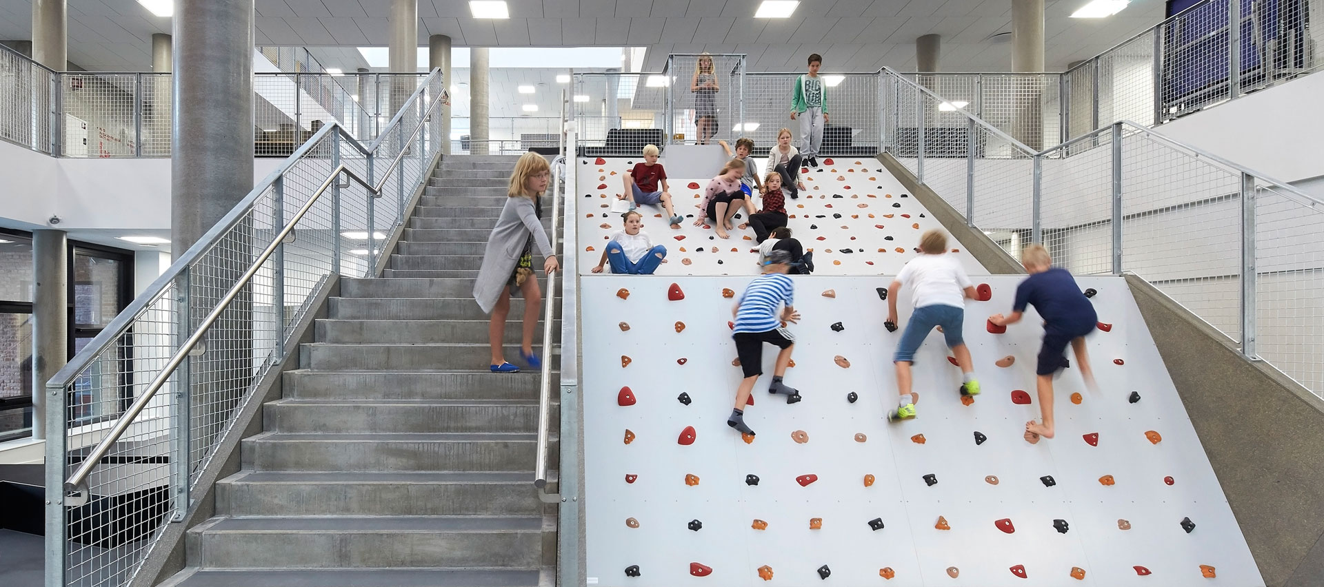 Foto af Frederiksbjerg Skole. Foto: Hufton + Crow