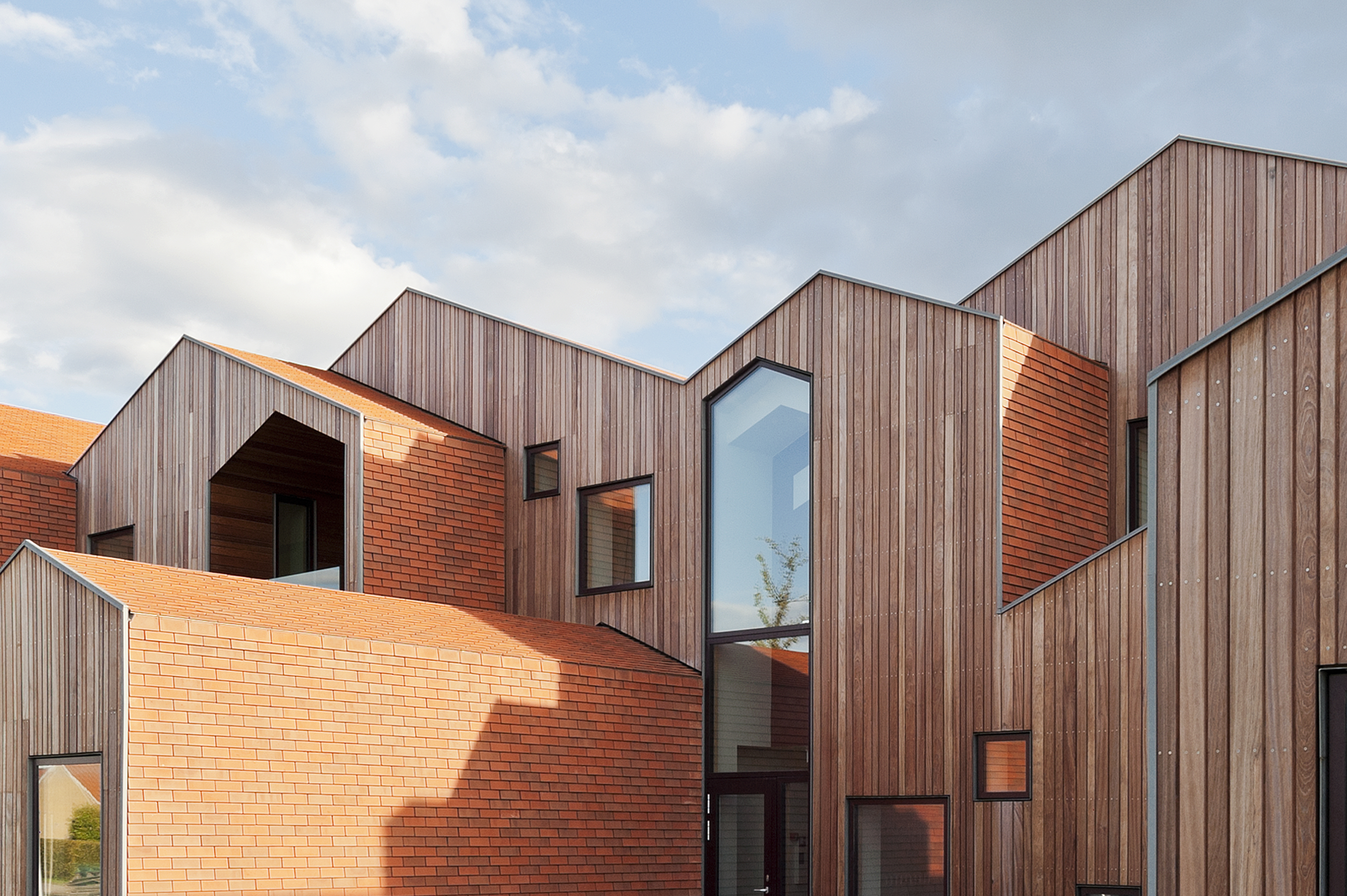 Photo of The children’s home of the future by CEBRA architecture. Photo credit: Mikkel Frost