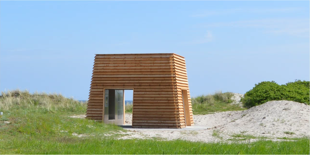 Strandstation i Odsherred af Hasløv & Kjærsgaard