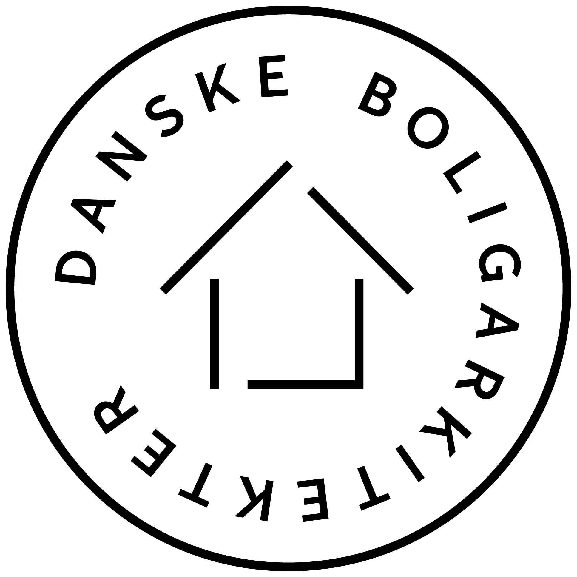 Danske Boligarkitekters logo