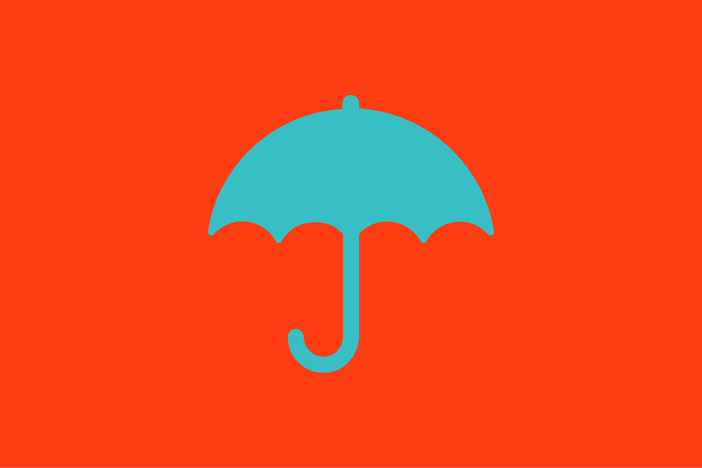 Piktogram forsikring paraply