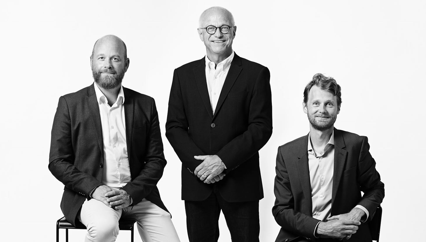 Foto af Thomas Hjortlund Svendsen, Jens Ole Bahr og Anders Christian Bregnballe. Foto: Martin Gravgaard