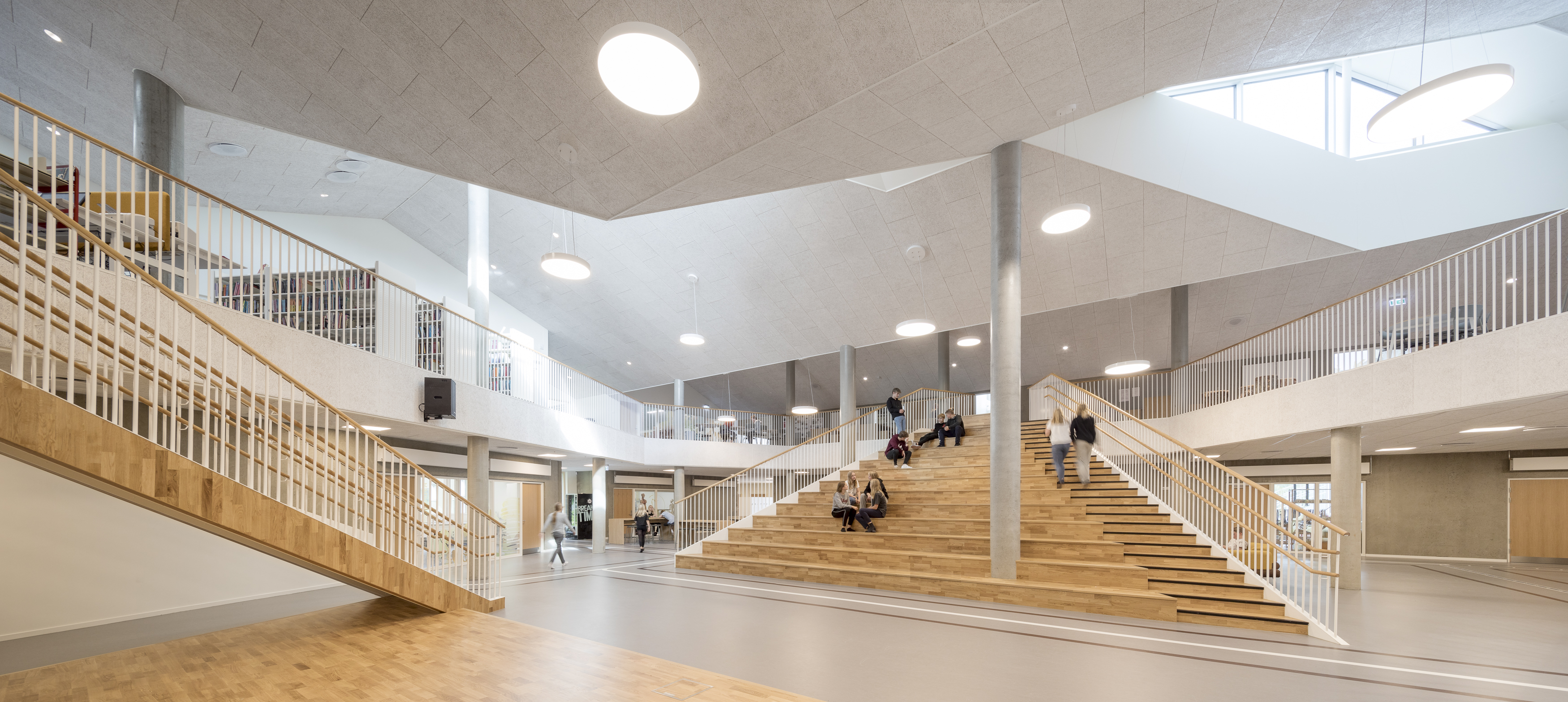 Photo of Skovbakke School by CEBRA Architecture. Photo credit: Adam Mørk