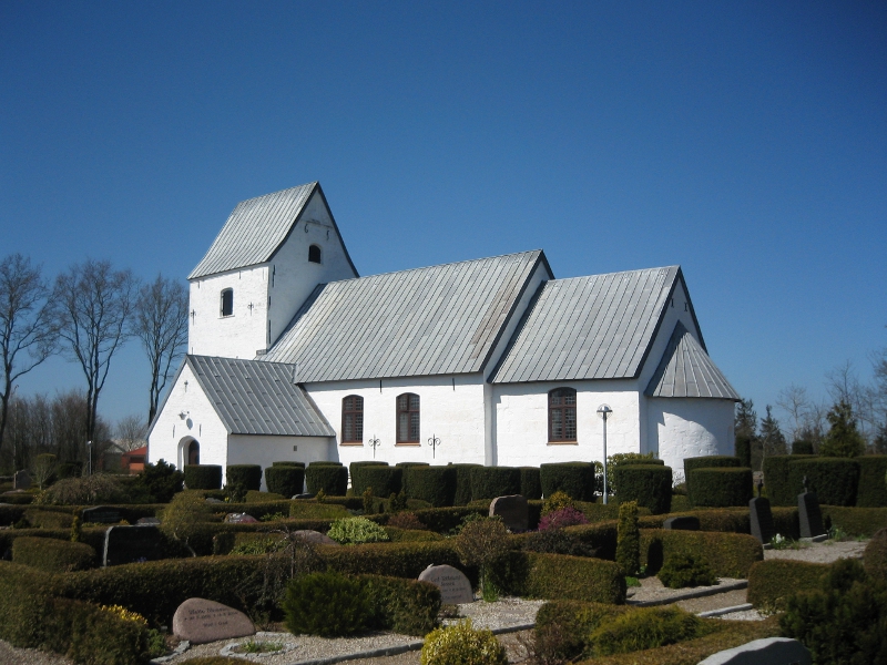 Foto af kirke