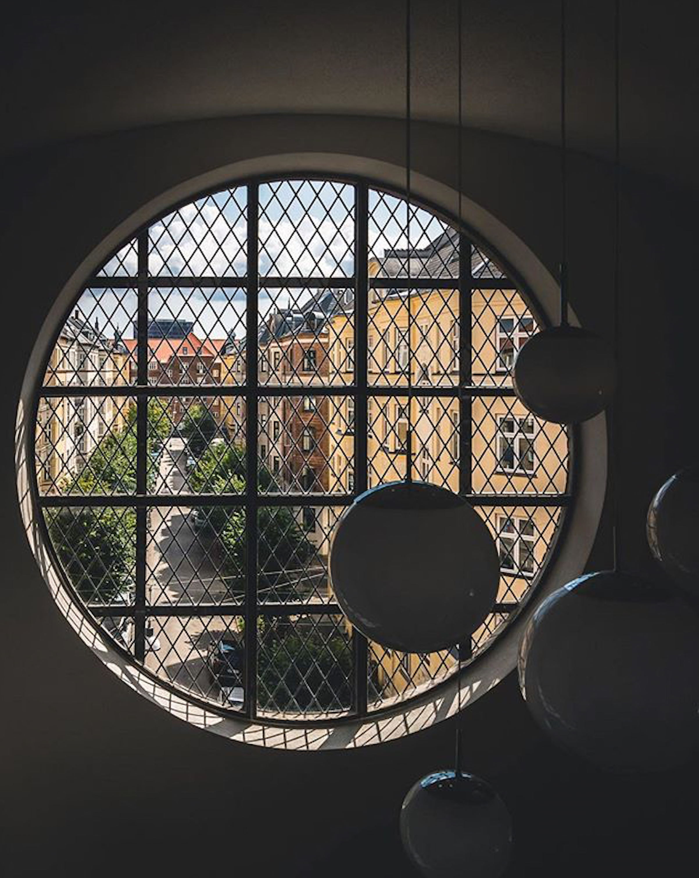Photo of round window