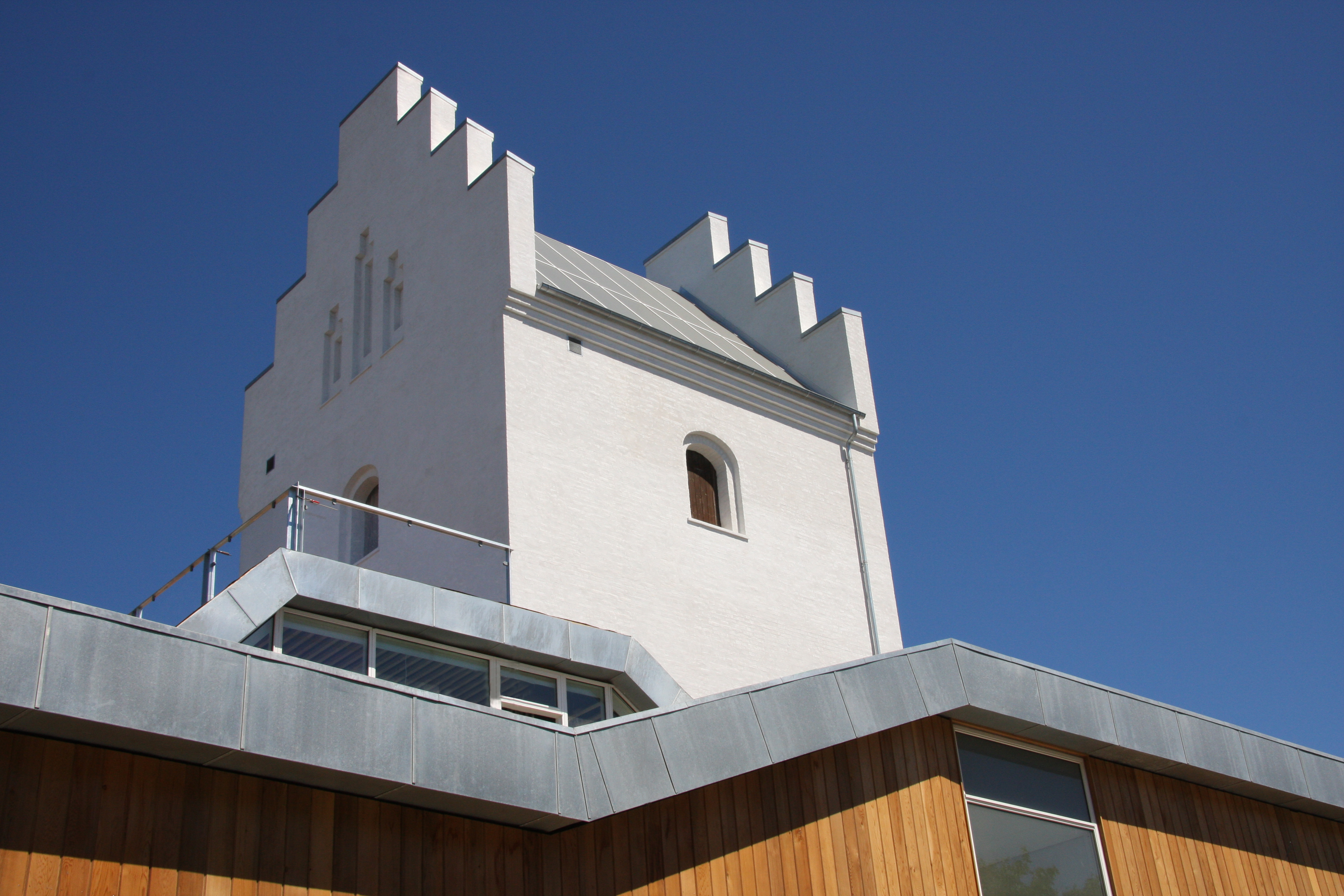 Photo of the church tower