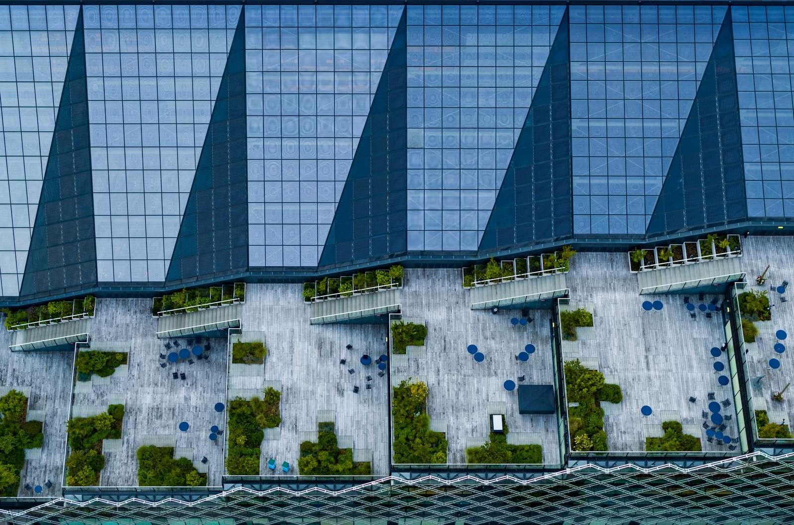 Luftfoto af Industriens Hus