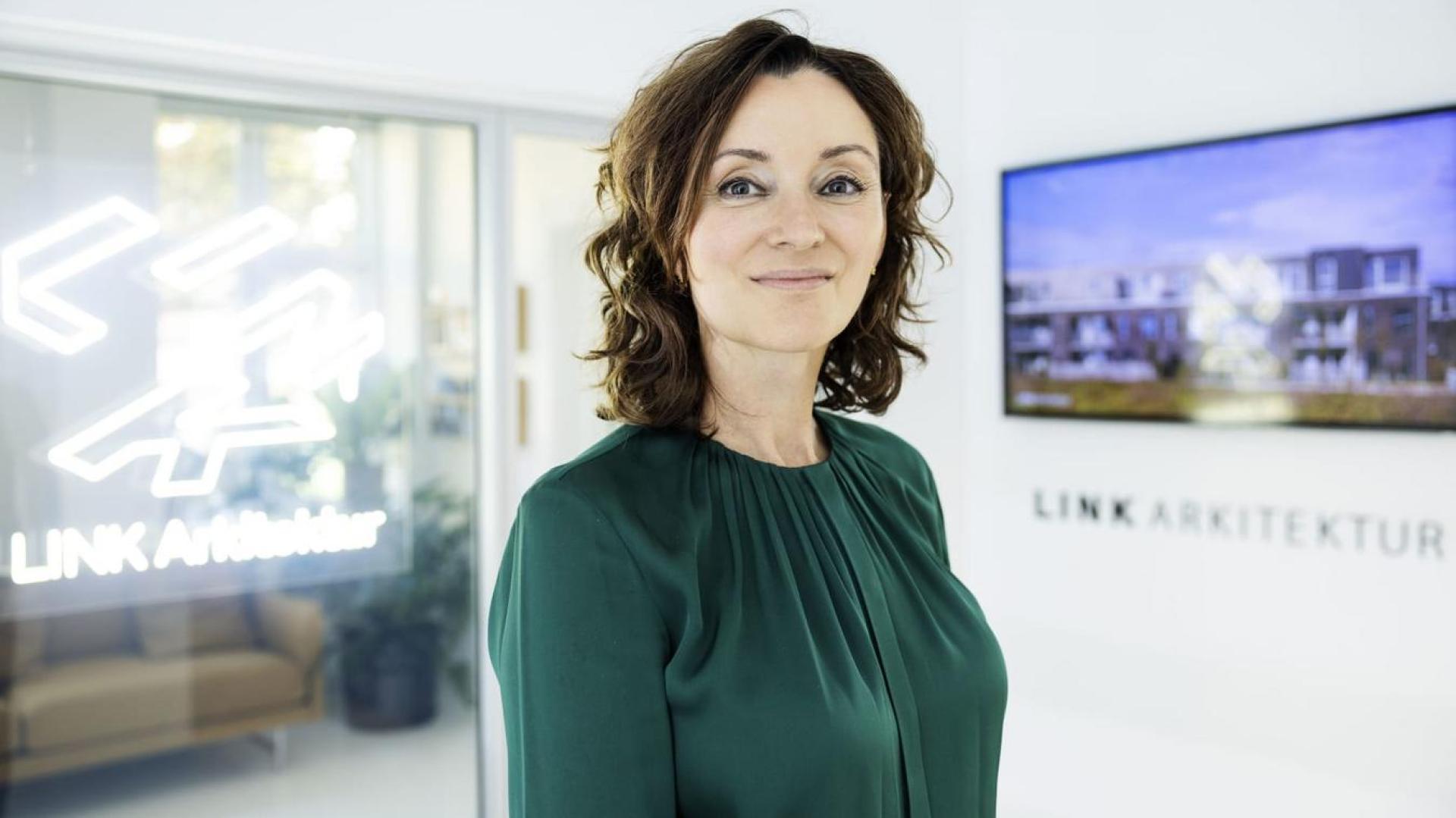 Kristina Jordst Adsersen, arkitekt og CEO i LINK Arkitektur