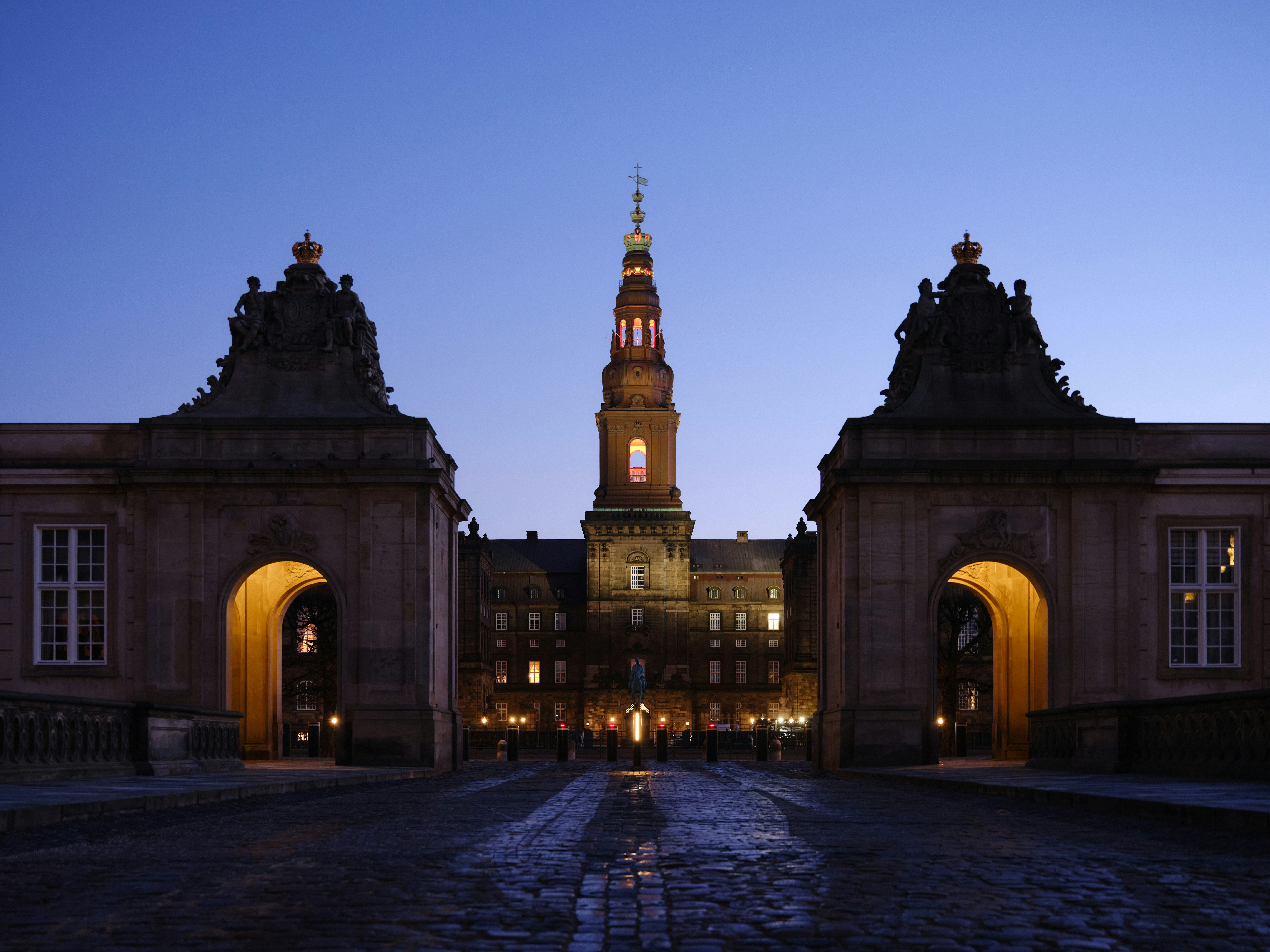 Billede af Christiansborg.