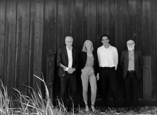 Ejerne bag KHR er fremover (fra venstre) partnerne Lars Kragh, Janina Zerbe, Mikkel Beedholm og Henrik Danielsen.