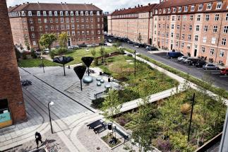 Tåsinge Plads, GHB Landskabsarkitekter. Foto: Steven Achiam