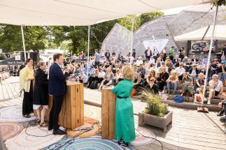 Foto fra Folkemødet 2022
