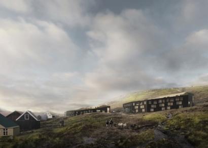 ”Eyes of Runavík” - udarbejdet af White m.fl. – er et af de 19 løsningsforslag der er i finalen af Nordic Built Cities Challenge.