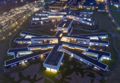 Foto: Adam Mørk Psykiatrisk Afdeling Aabenraa, White arkitekter. Foto: Adam Mørk