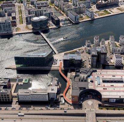 Foto: Ole Malling Cykelslangen, Dissing+Weitling Architects. Foto: Ole Malling