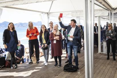 Foto fra debat på MIPIM 2019