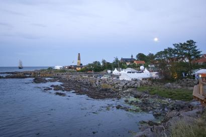 Billede af Allinge, Folkemødet på Bornholm. 