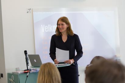 Foto af Katja Viltoft, bestyrelsesformand i Danske Arkitektvirksomheder