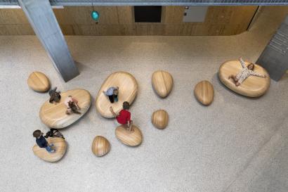 Kalvebod Fælled Skole, Lundgaard & Tranberg Arkitekter, JJW og BOGL. Foto: Anders Sune Berg