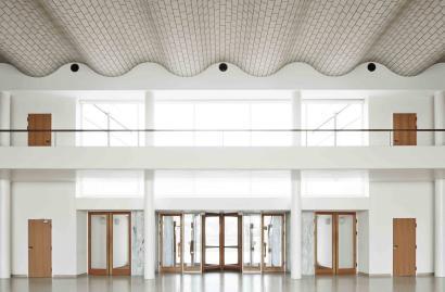 Vilhelm Lauritzen Terminalen fra 1939 danner ramme for Danske Arkitektvirksomheders Generalforsamling 2020, Klimatopmøde og ikke mindst fødselsdagsfest for foreningen der fylder 60 år i år. Foto fra Vilhelm Lauritzen Terminalen