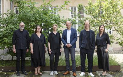 Den samlede partnergruppe i RØNNOW LETH & GORI. RØNNOW LETH & GORI