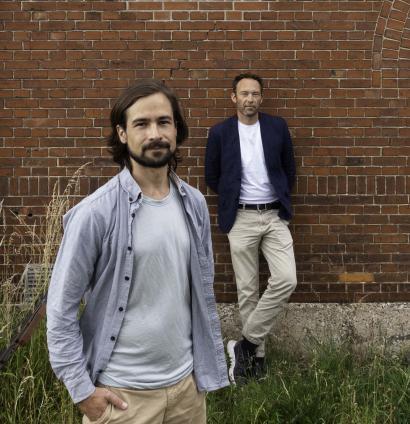 Foto af Nicholas Duxbury Ransome og Anders Lendager
