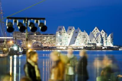 Isbjerget i Aarhus fotograferet af Mikkel Frost