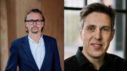 Jens Henrik Birkmose fra Birkmose Consulting (til venstre) og Jesper Henriksen, partner i Dissing+Weitling. Jens Henrik Birkmose fra Birkmose Consulting (til venstre) og Jesper Henriksen, partner i Dissing+Weitling.