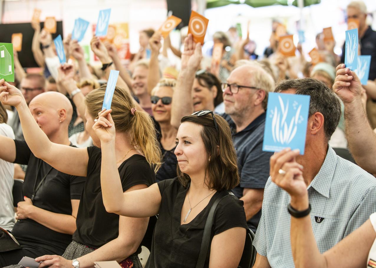 Folkemødet 2019: Løvens Hule. Foto: Thorbjørn Hansen / Kontraframe 