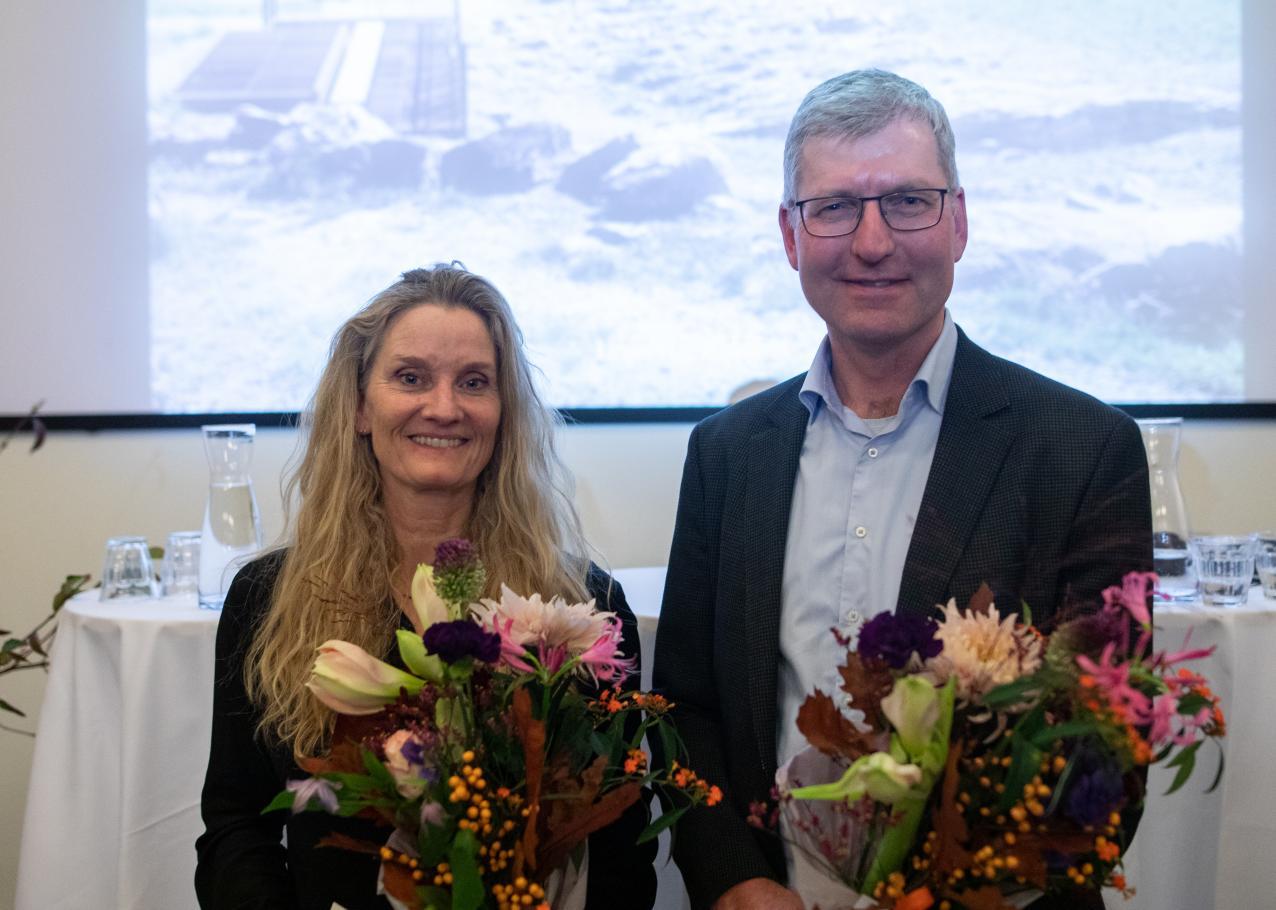 Marianne Levinsen og Torben Møbjerg fra GHB Landskabsarkitekter