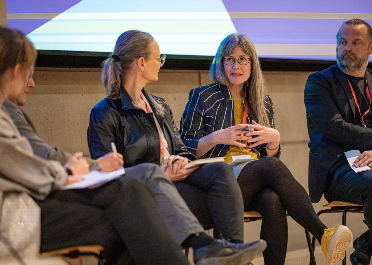 Rikke Juul Gram, Britta Hjuler og Anders Strange