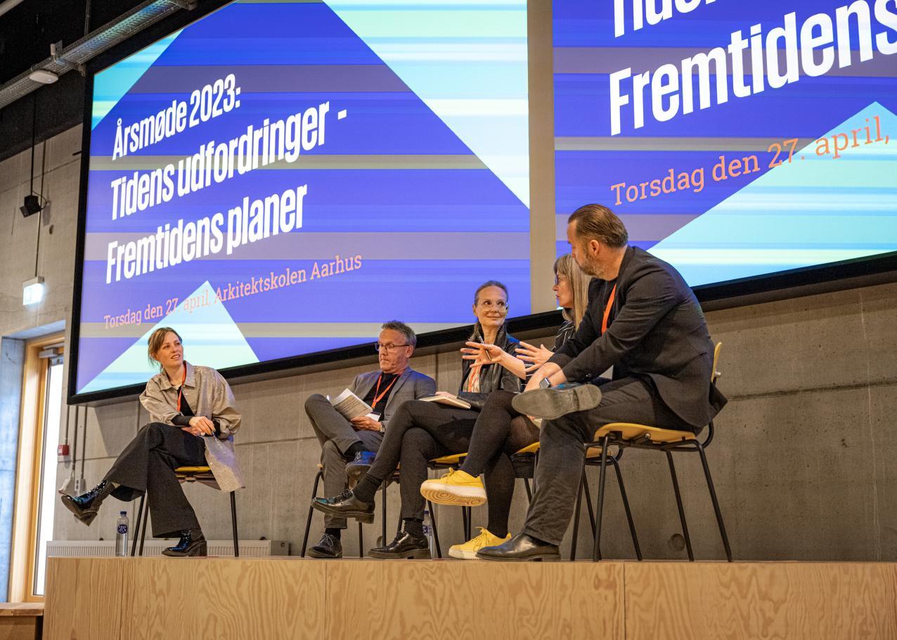 Anne-Katrine Harders, Jakob Grane, Rikke Juul Gram, Britta Hjuler og Anders Strange