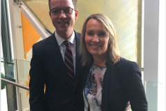Esben Lunde Larsen og Lene Espersen