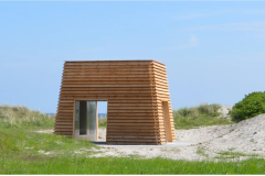 Strandstation i Odsherred af Hasløv & Kjærsgaard